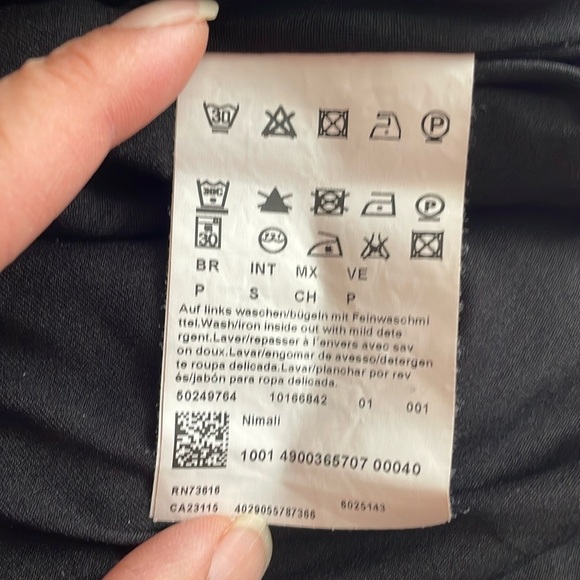 EUC Hugo by Hugo Boss black pencil skirt sz S - Picture 4 of 4